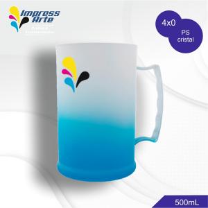 Caneca Chopp Degradê Ps 500ml    Consulte disponibilidade