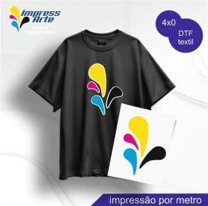 DTF Têxtil metro     somente impressão 